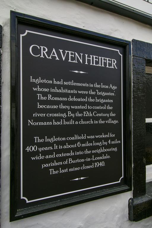 Craven Heifer Otel Ingleton  Dış mekan fotoğraf